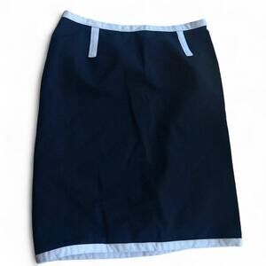 Navy Blue Ports International skirt Size 2‎